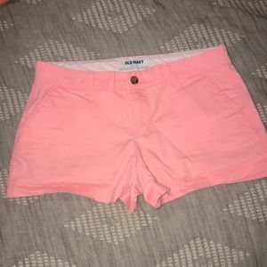 Light pink shorts